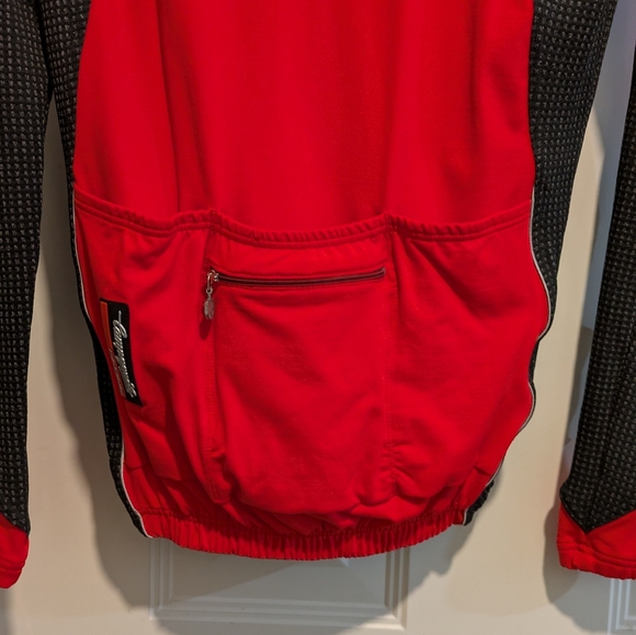 Campagnolo Racing Brand Women’s Cycling Jacket W Collection 2007 Size Large Red - Picture 5 of 5